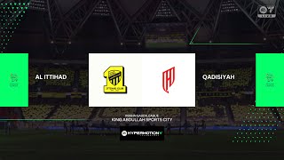 AlIttihad vs AlQadisiyah 19102024 Saudi Pro League FC 25 [upl. by Neerol]