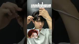 Tomboy hairstyle tutorial  Tomboys  Tomboy fashion  Korean hairstyle [upl. by Stilwell]