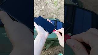 Foldable Solar ChargerPowerbank solarcharger foldablesolar [upl. by Ezana]