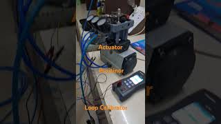 Pneumatic Actuator Positinor testing [upl. by Charline346]