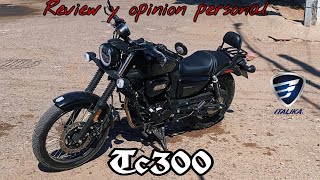 Italika TC300  Review y primeras impresiones  facha en dos ruedas MX [upl. by Leuqer]