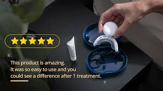 Auraglow Teeth Whitening Kit  Over 5000 reviews teethwhitening Auraglow shorts [upl. by Nonad]