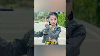 8yearold girl can catch bullet with bare hands dramamovies drama film moviefyp [upl. by Haimirej]