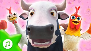 Vaca Lola CuCu Tras 🐮 ¡Las Mejores Canciones de La Vaca Lola  La Granja de Zenón [upl. by Ainocal349]