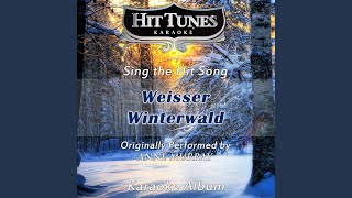 Weisser Winterwald Originally Performed by Anne Murray Karaoke Version [upl. by Kehr]