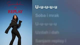 Senidah  Replay karaoke minus matrica instrumental [upl. by Akiam531]