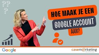 Google account aanmaken met jouw eigen emailadres [upl. by Ignaz]