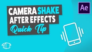 Add Camera Shake to video  After Effects Quick Tip Tutorial [upl. by Eta604]