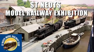 St Neots Model Railway Exhibition 2022 in Full [upl. by Punke]