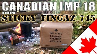 MRE Review  CANADIAN IMP Unboxing and Review [upl. by Yzus]