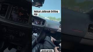 Hellcat Jailbreak Drifting POV hellcat jailbreak drifting shorts [upl. by Terrye]