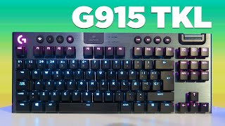 Logitech G915 TKL ⌨️ ¿La ha CAGADO Logitech o es una MARAVILLA REVIEW en Español 🇪🇸 [upl. by Kcirdla742]