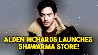 Alden Richards Launches New Shawarma Business  KathDen Fans React [upl. by Brote]