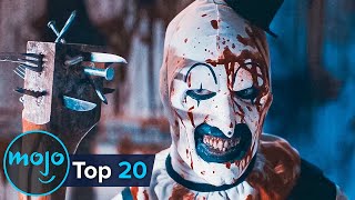 Top 20 Scariest Art the Clown Scenes [upl. by Kesia]