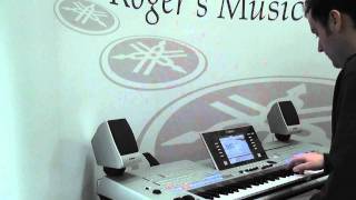 James Woodcock and the Yamaha Tyros4 Keyboard [upl. by Lefkowitz]