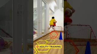 AGILITY TRAINING 🏀 SPEED ⚡️ PLYOMETRICS 💫 FOOTWORK speedandagility calisthenics exerciseathome [upl. by Gasser825]