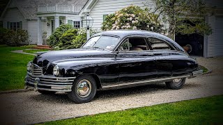 Rare 1949 Packard Super Eight Fastback For SaleStraight 327 EightR11 OverdriveJust a Work of Art [upl. by Yecak]