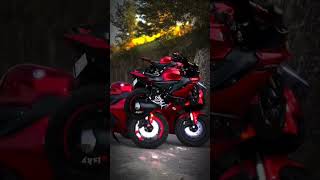 r15 v4 red color❤ r15v4 yamahar15 discover150 bajajdiscover125 bajaj [upl. by Hoi]