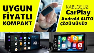 En Kompakt ve Uygun Fiyatlı Kablosuz Carplay ve Android Auto Çözümleri [upl. by Eadahs608]