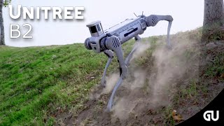 Unitree Released B2  The Most Advanced Quadruped Robot [upl. by Sherrer]