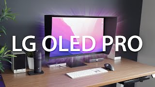 LGs UltraFine OLED Pro 4K Display for Your Mac [upl. by Ittak189]