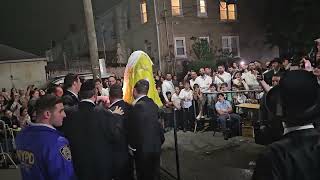 Lag Baomer hadlaka with Rabbi Tzvi Elimelech Rokeach 57842024 [upl. by Henrie17]