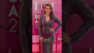 Gorgeous lady Kajol Devgan snapped at the Elle Awards show tonight kajol kajoldevgan shorts [upl. by Dorothy473]