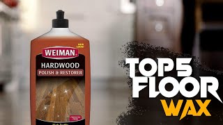 Best Floor Wax for Wood Floors  Best Commercial Floor Wax In 2024 [upl. by Aiuqcaj816]