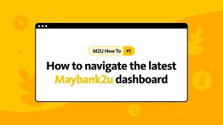 How to navigate the new M2U dashboard [upl. by Nuahsal120]