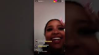 Lexie and Frantz fighting on ig live gets crazy [upl. by Russi169]