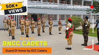 BNCC drill of Gazipur Cantonment College GCC  Guard of honor  Cadet LCPL Shifat [upl. by Yerggoeg]