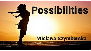 Possibilities by Wislawa SzymborskaMalayalam analysis [upl. by Carder]