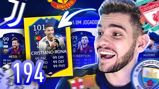 FUT DRAFT 194 DAS QUARTAS DE FINAIS DA CHAMPIONS FIFA 19 [upl. by Valoniah]