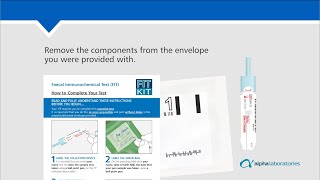 How to Collect Your Faecal Immunochemical Test FIT Sample [upl. by Nairehs]