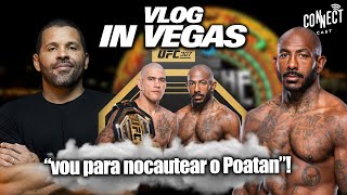 UFC 307 KHALIL ROUNTREE ABRE O JOGO SOBRE ALEX POATAN  VLOG IN VEGAS CONNECT CAST [upl. by Noraa]