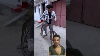 Lamborghini😂🤣 cycle funny surajroxfunnyvibeo youtubeshorts shorts shortsfeed views viral [upl. by Enelrahs]