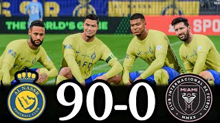 FC 24  RONALDO MESSI NEYMAR amp MBAPPE  ALL STARS  AL NASSR 900 INTER MIAMI [upl. by Eiramadnil]