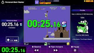 Lost Legend 2516 S Rank  Nintendo World Championships NES Edition [upl. by Eirrahs]