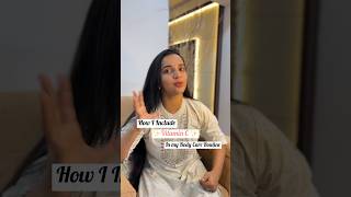 Bodycare routine with vitamin c 🛀 How to fight dull skin Remove tan at home  Malavika Krishnadas [upl. by Sukramal]