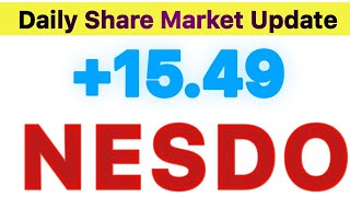 Daily Share Market Nepal  Technical Analysis  1549  NESDO [upl. by Dolly]