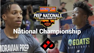 Combine Academy NC Vs Moravian Prep NC Big Shots Prep National Championship Finale [upl. by Kuhlman]