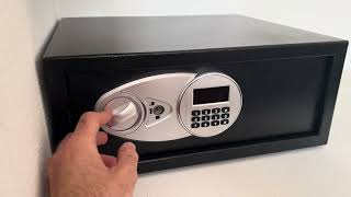 How to Reset amp Change Safe Code in 30s  AmazonBasics [upl. by Arua]