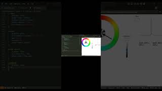 Full Video ☝🏻ASMR Programming asmr Triadic Color Wheel code No Talking  HTML CSS JavaScript [upl. by Raamaj178]