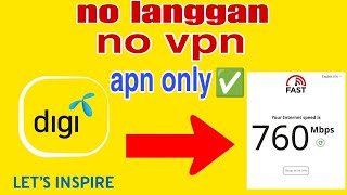 Digi free internet 2023 apn [upl. by Bourgeois586]