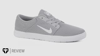 Nike SB Portmore Ultralight Shoe Review  Tactics [upl. by Francis]