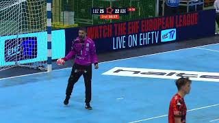 EHF European League HC KriensLuzern VS Ademar Leon [upl. by Ecnerat]