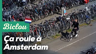 Top 3 des meilleurs aménagements cyclables d’Amsterdam [upl. by Tamiko602]