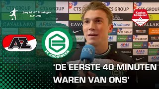 Jorg Schreuders scoorde zijn eerste doelpunt in het profvoetbal [upl. by Arela]