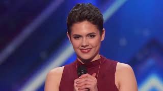 Calysta Bevier  Golden Buzzer Audition [upl. by Bourne604]