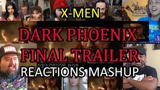 XMen Dark Phoenix Final Trailer  REACTIONS Mashup [upl. by Winthrop576]